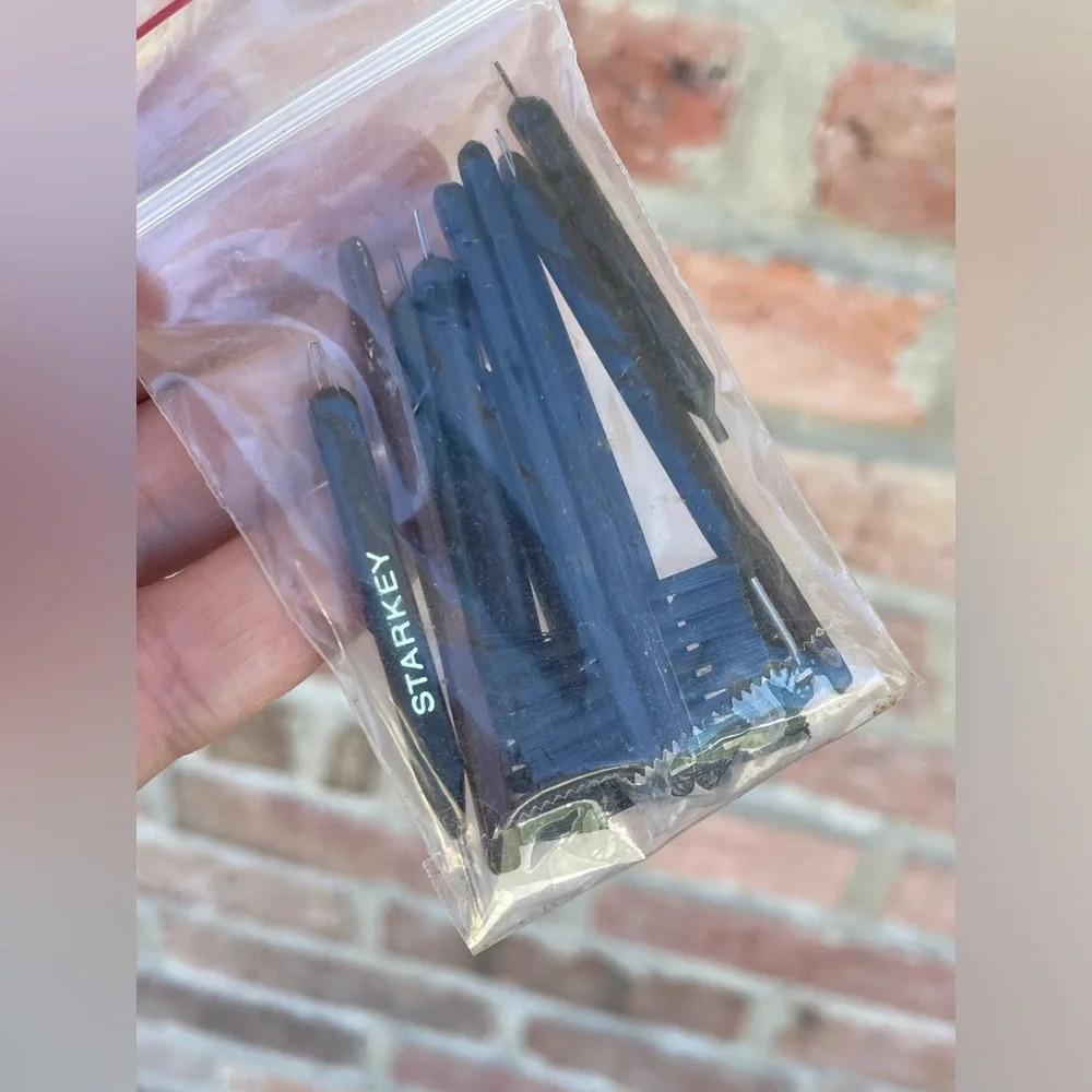 Starkey Hearing Aid brushes NEW Large Lot Variety of Sizes